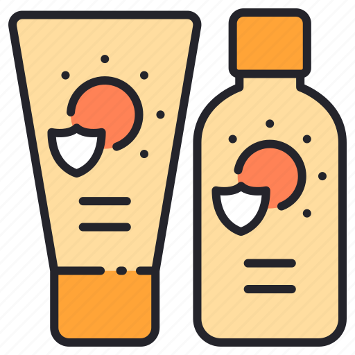 Body, care, cream, lotion, skin, summer, sunscreen icon - Download on Iconfinder