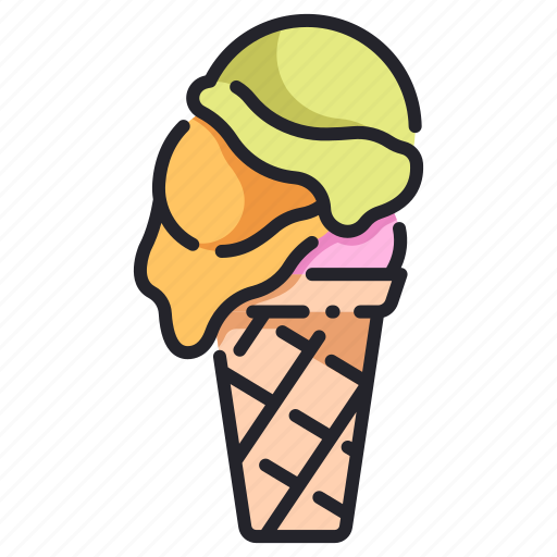 Cream, dessert, food, ice, icecream, summer, sweet icon - Download on Iconfinder