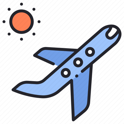 Airplane, flight, holiday, summer, travel, trip, vacation icon - Download on Iconfinder