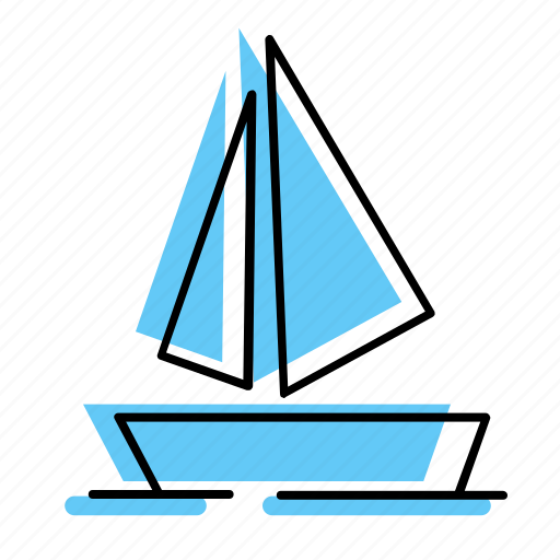 Beach, boat, holiday, sea, ship, summer, travel icon - Download on Iconfinder