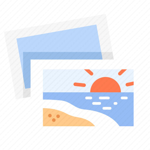 Beach, photo, sea, summer, travel, tree, vacation icon - Download on Iconfinder