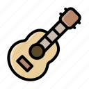 guitar, instrument, music, play, song, sound, summer