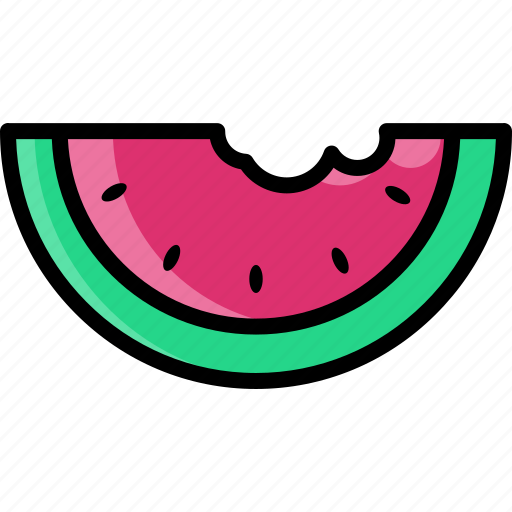 Beach, food, fruit, summer, sweet, vegetable, watermelon icon - Download on Iconfinder