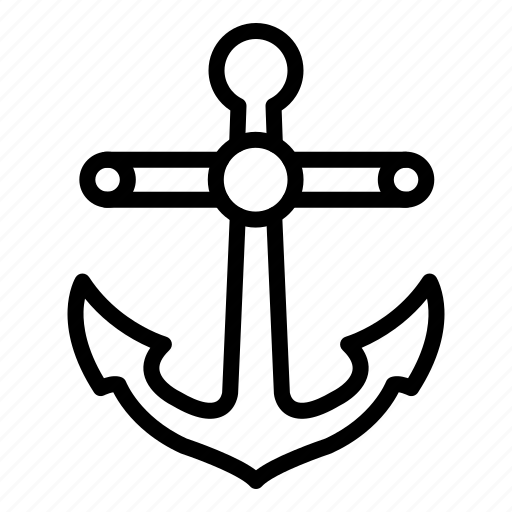 Anchor, marine, summer, ship anchor icon - Download on Iconfinder