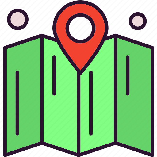 Gps, location, map, summer icon - Download on Iconfinder
