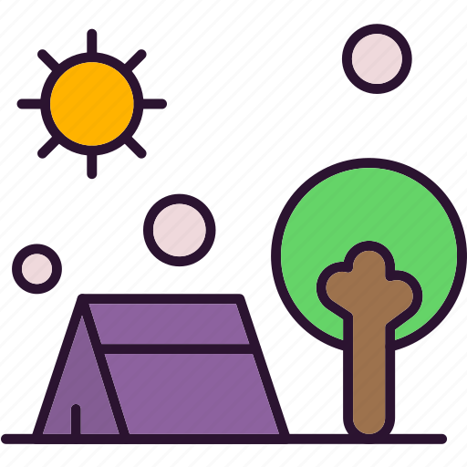 Camping, outdoor, summer, travel icon - Download on Iconfinder