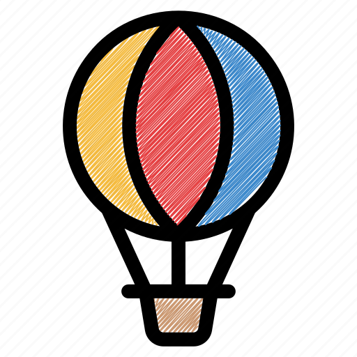 Hot air balloon, fly, flight, transport, transportation, travel, summer icon icon - Download on Iconfinder