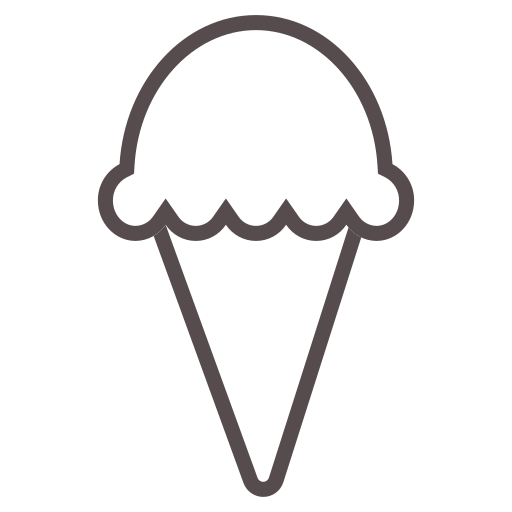 Cone, cream, food, ice, on, summer, vacation icon - Free download