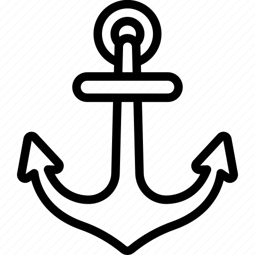 Anchor, sailing, ocean, boat, vessel icon - Download on Iconfinder
