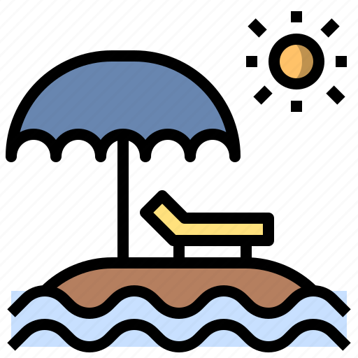 Beach, holidays, miscellaneous, summer, sun, umbrella, vacations icon - Download on Iconfinder