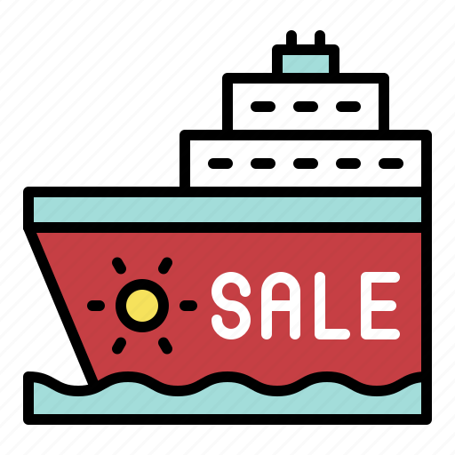 Cruise, sale, ship, summer, travel, vacation icon - Download on Iconfinder