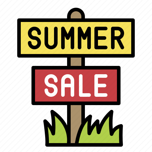 Sale, shop, sign, summer, wooden icon - Download on Iconfinder