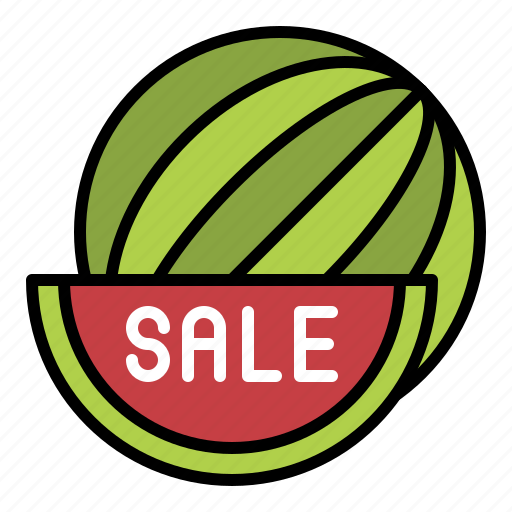 Food, fruit, sale, summer, watermelon icon - Download on Iconfinder