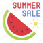food, fruit, sale, summer, watermelon 