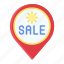 location, pin, place, sale, summer 