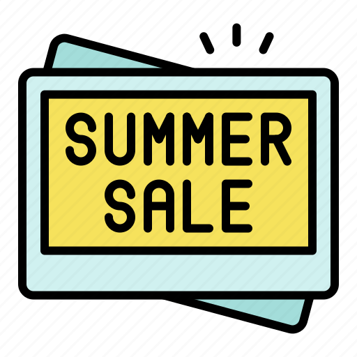 Sale, shop, shopping, sign, summer, vacation icon - Download on Iconfinder