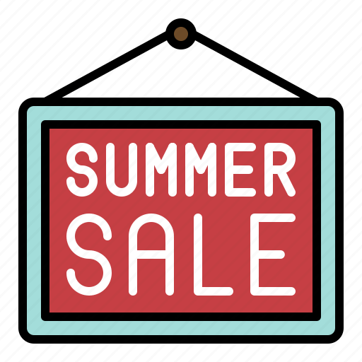 Hanging sign, sale, shop, shopping, sign, summer, vacation icon - Download on Iconfinder