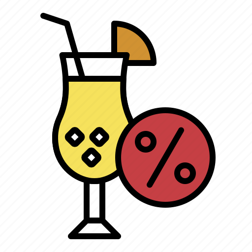 Beverage, cocktail, drinks, juice, sale, summer icon - Download on Iconfinder