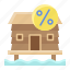 building, cottage, discount, house, sale, summer 