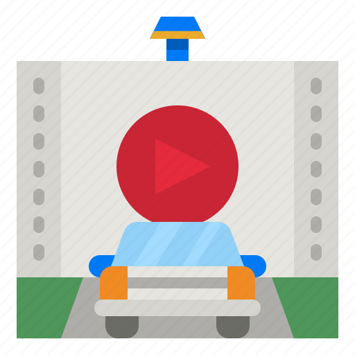 Cinema, drive, outdoor, transportation, entertainment icon - Download on Iconfinder