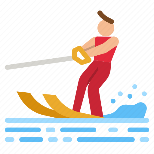 Ski, water, sports, competition, skiing icon - Download on Iconfinder