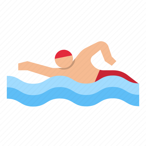 Swimming, pool, hot, swimmer, sport icon - Download on Iconfinder