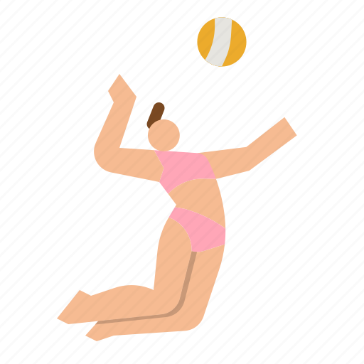 Volleyball, beach, sport, competition, summer icon - Download on Iconfinder