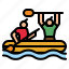 rafting, sport, competition, kayak, summertime 