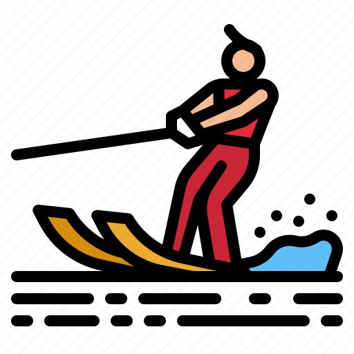 Ski, water, sports, competition, skiing icon - Download on Iconfinder