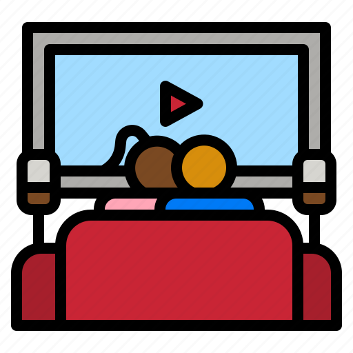 Tv, watching, movie, entertainment icon - Download on Iconfinder