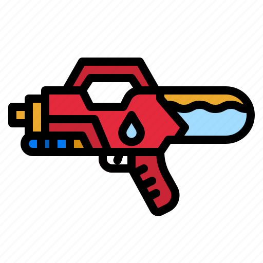 Water, gun, summer, childhood, vacation icon - Download on Iconfinder