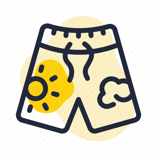 Shorts, trousers, pants, summer, beach, wear, sunny icon - Download on Iconfinder