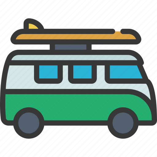 Old, camper, van, vehicle, camping icon - Download on Iconfinder