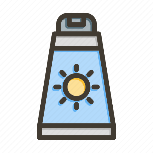 Sunscreen, lotion, cream, summer, sun block icon - Download on Iconfinder