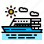 boat, cruise, ship, transport, yacht 