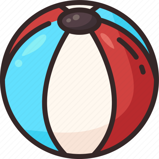 Ball, beach, hobbies, free, time, leisure, fun icon - Download on Iconfinder