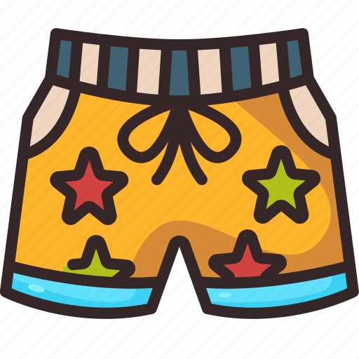 Shorts, summer, swimming, trunks, fashion, holidays, pants icon - Download on Iconfinder