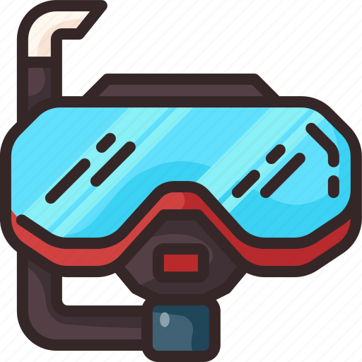 Snorkel, diving, goggles icon - Download on Iconfinder
