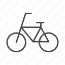 bicycle, bike, cycling, line, outline, sport, transport