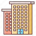 apartment, building, home, property