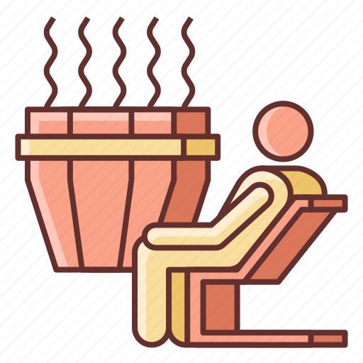Hot, relax, sauna, spa icon - Download on Iconfinder