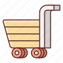 cart, destination, shop, shopping