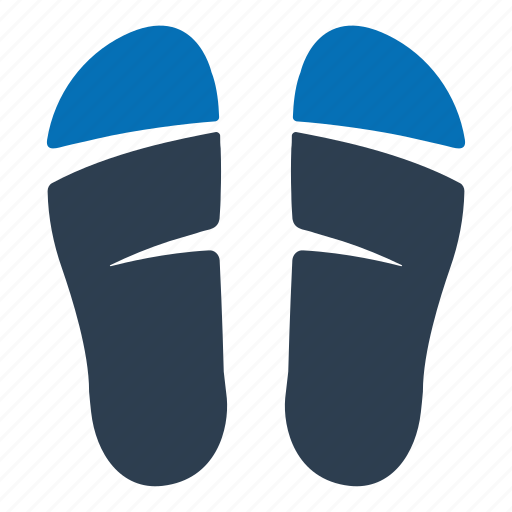Flip flops, sandals, slippers icon - Download on Iconfinder