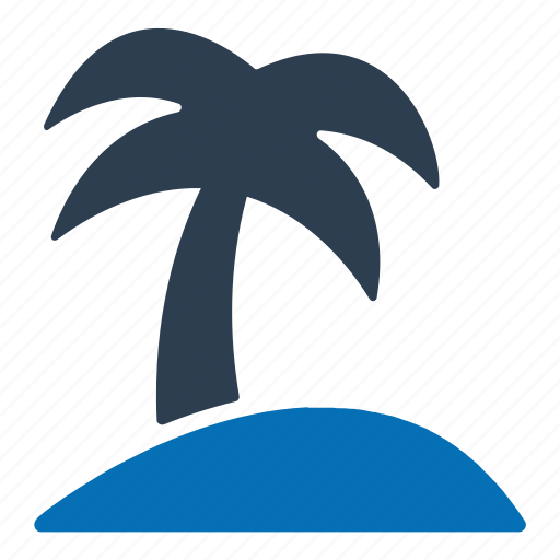 Beach, holiday, palm tree icon - Download on Iconfinder