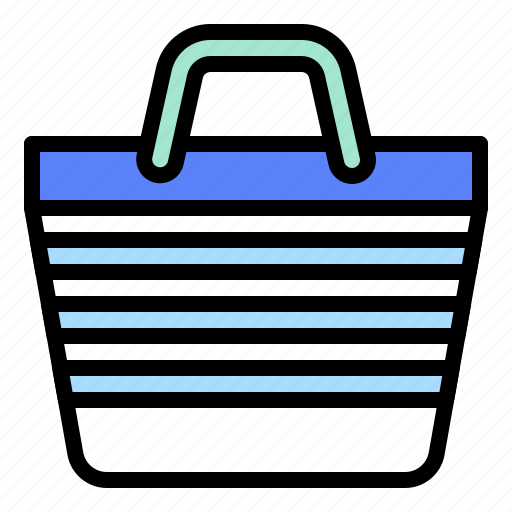 Bag, shopping, summer, tote bag icon - Download on Iconfinder