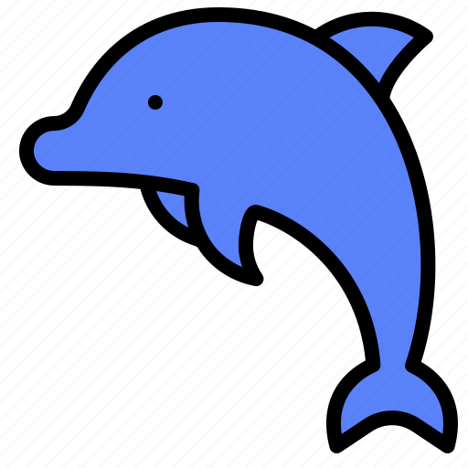Animal, dolphin, mammal, summer icon - Download on Iconfinder