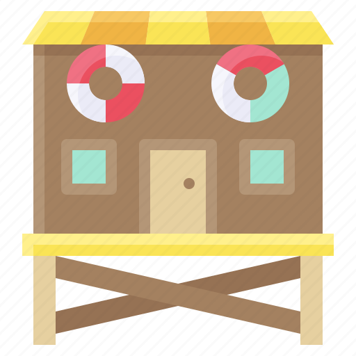 Building, cottage, house, summer, vacation home icon - Download on Iconfinder