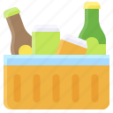beverage, bottle, cooler, drinks, ice box, summer