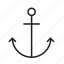 anchor, cruise, marine, ocean, sea, ship, water 