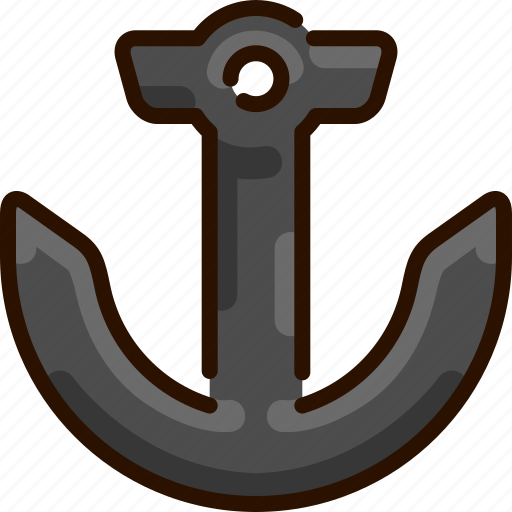 Anchor, bukeicon, marine, nautical, ship, summer icon - Download on Iconfinder